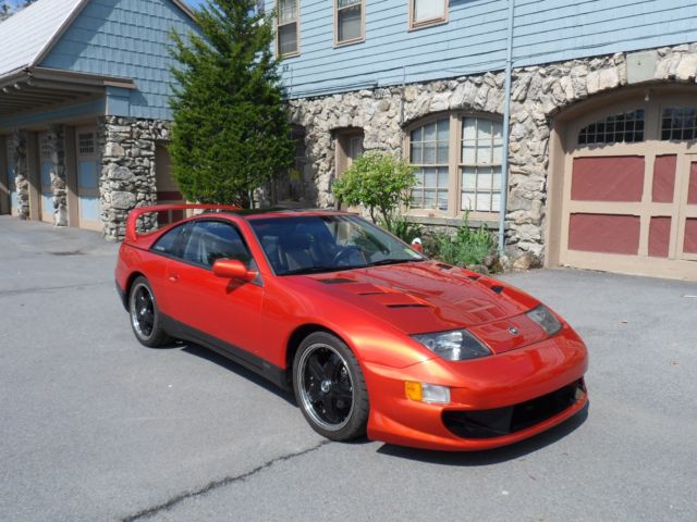 1990 Orange Nissan 300ZX