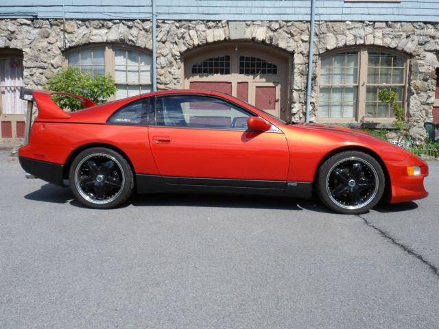1990 Orange Nissan 300ZX