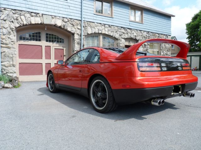 1990 Orange Nissan 300ZX