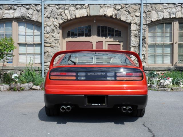 1990 Orange Nissan 300ZX