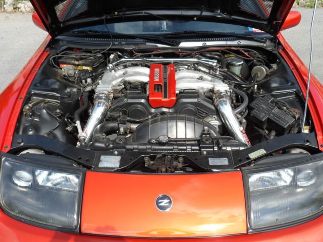 1990 Orange Nissan 300ZX
