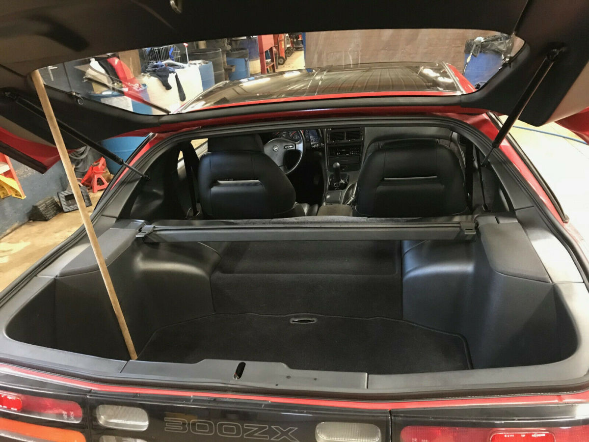 1990 Red Nissan 300ZX Coupe