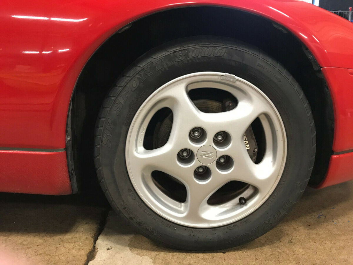1990 Red Nissan 300ZX Coupe