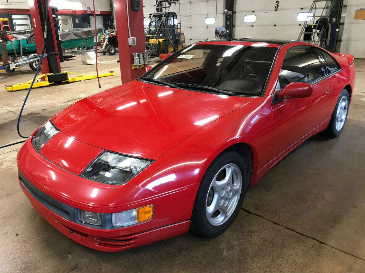 1990 Red Nissan 300ZX Coupe