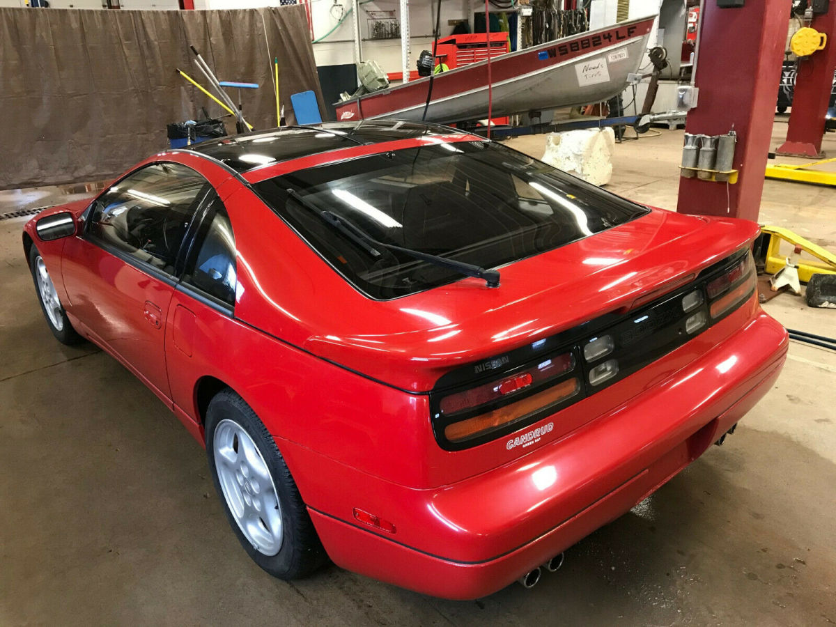 1990 Red Nissan 300ZX Coupe