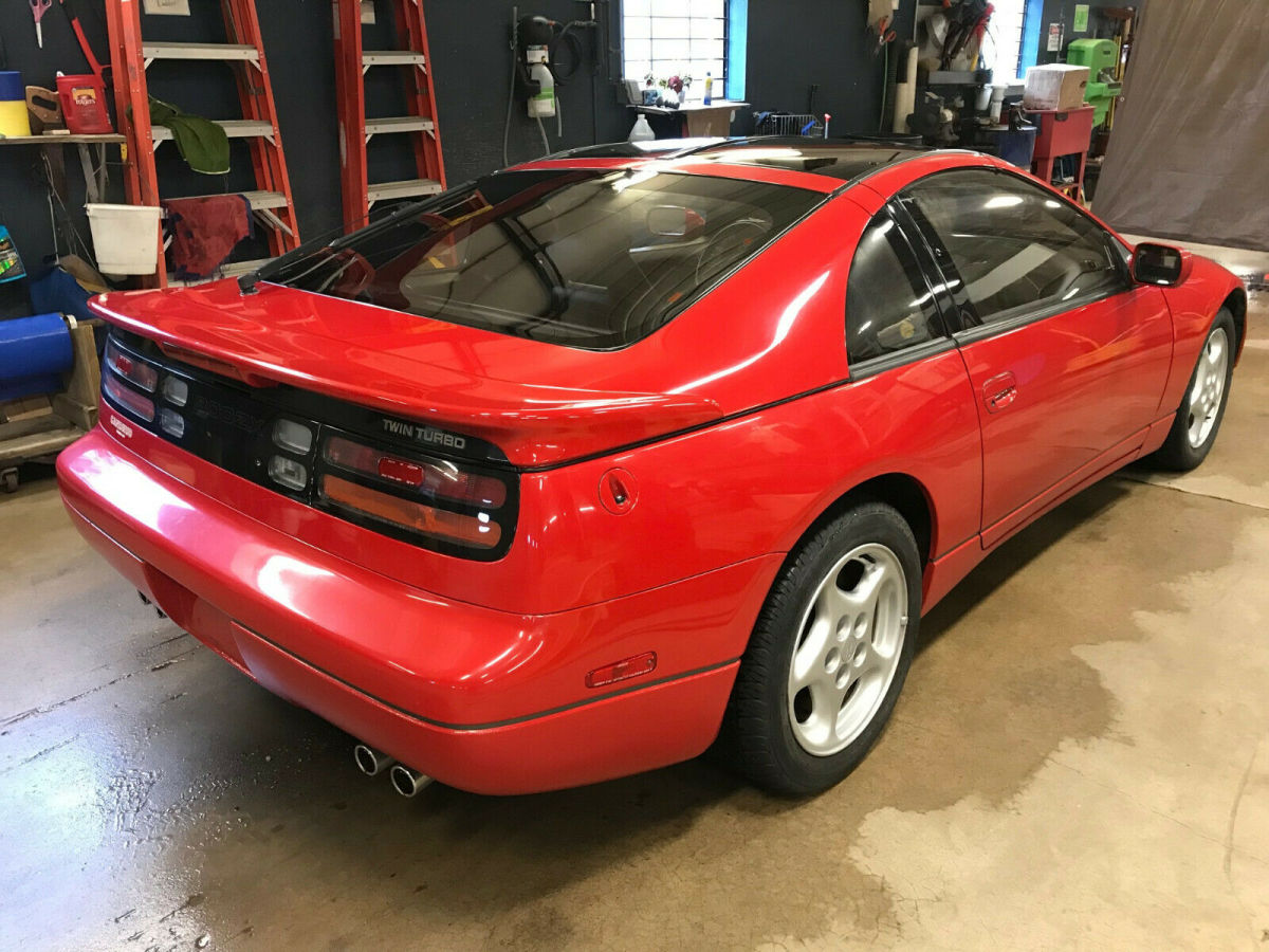 1990 Red Nissan 300ZX Coupe