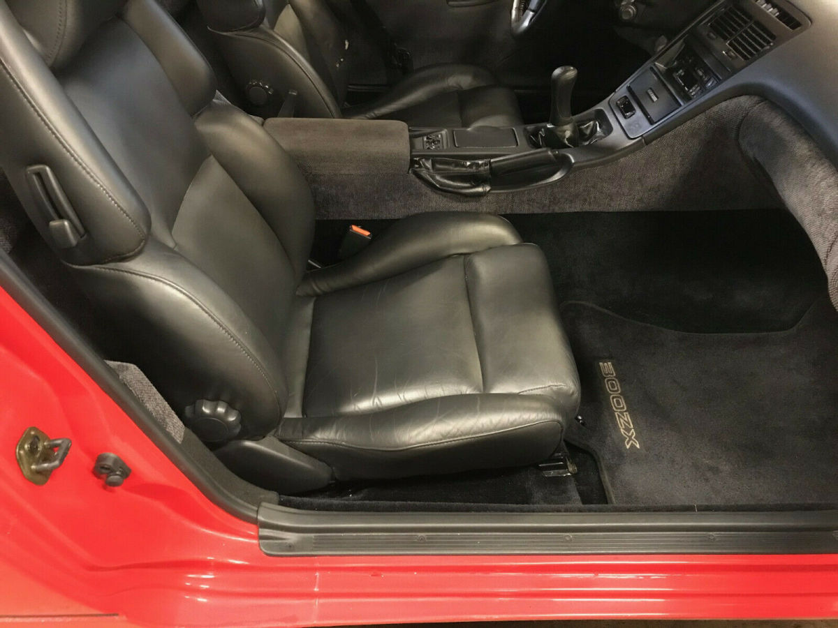 1990 Red Nissan 300ZX Coupe