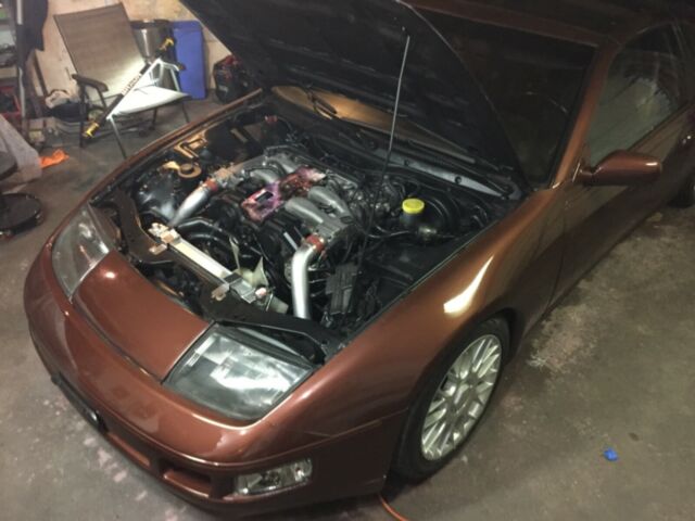 1990 Rootbeer Pearl Nissan 300ZX Hatchback