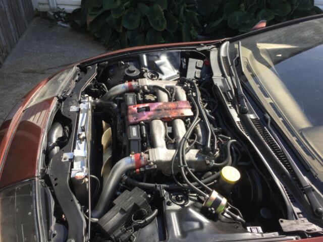 1990 Rootbeer Pearl Nissan 300ZX Hatchback