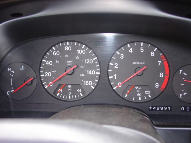 1990 BLACK WITH SILVER Nissan 300ZX Coupe