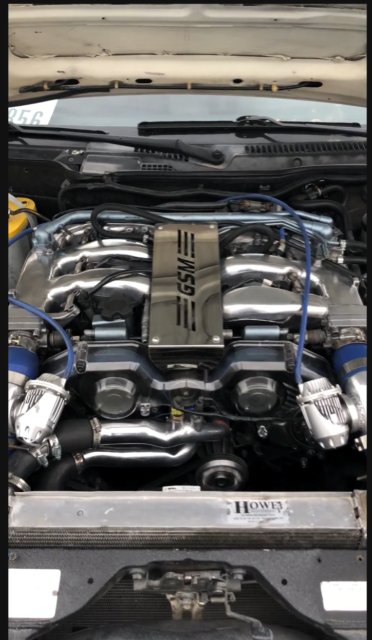 1990 MATE PEARL WITH BLACK Nissan 300ZX Coupe