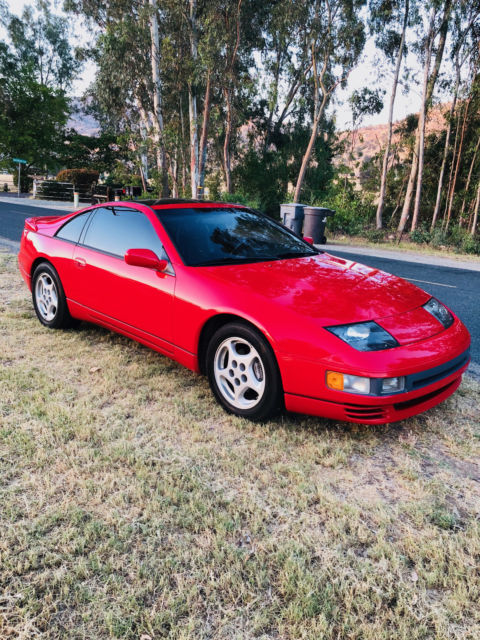 1990 Red Nissan 300ZX Coupe