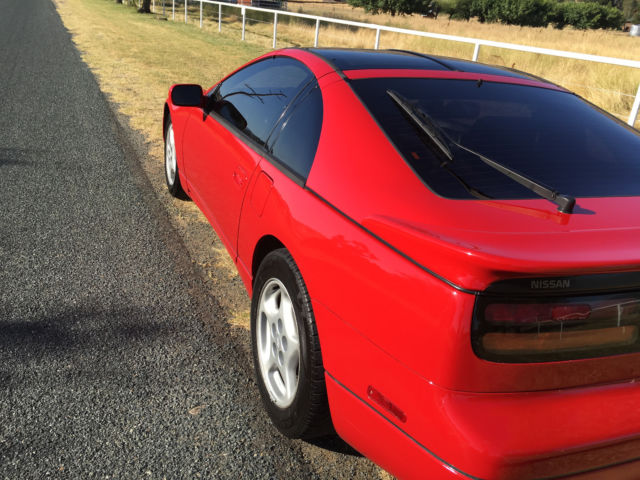 1990 Red Nissan 300ZX Coupe
