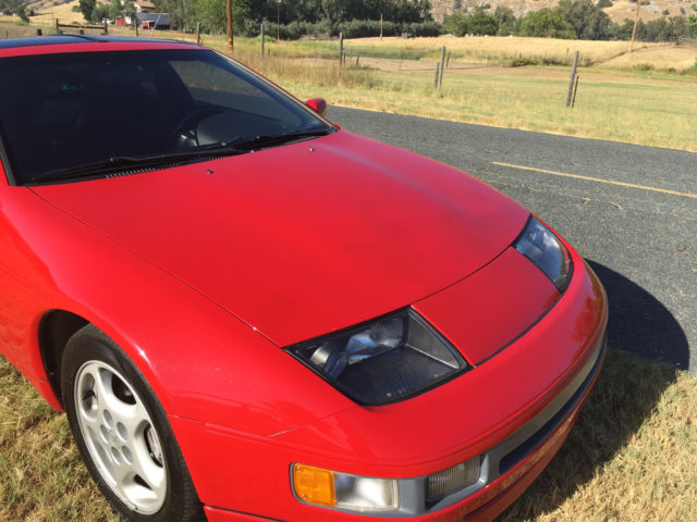 1990 Red Nissan 300ZX Coupe