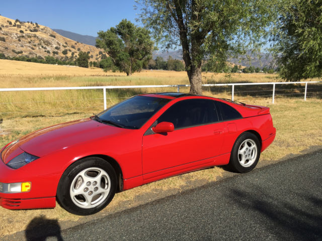1990 Red Nissan 300ZX Coupe