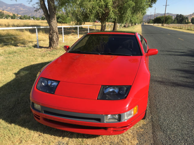 1990 Red Nissan 300ZX Coupe