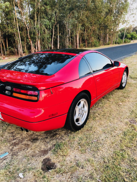 1990 Red Nissan 300ZX Coupe