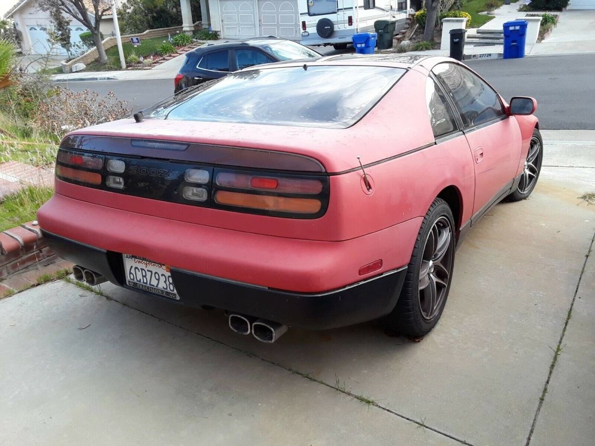 1990 Red Nissan 300ZX Coupe