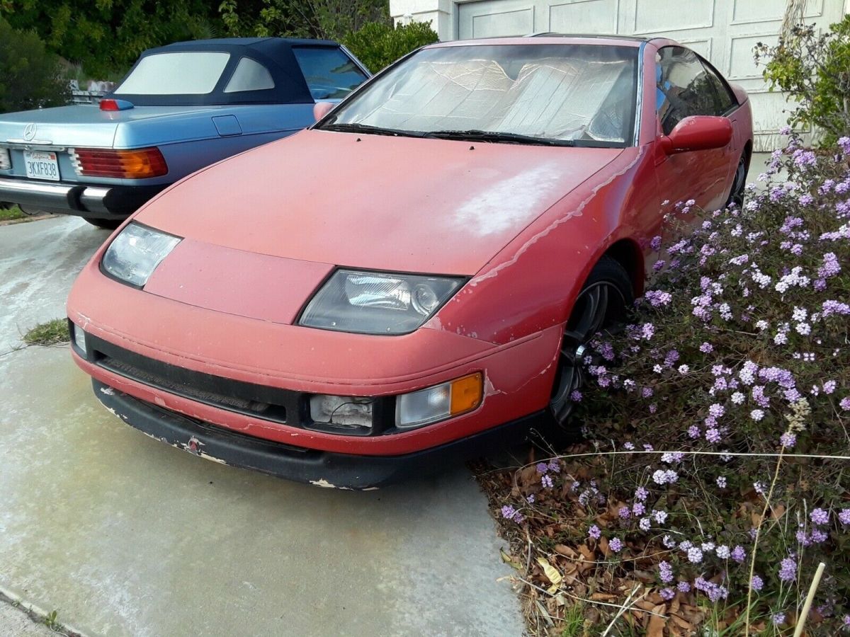 1990 Red Nissan 300ZX Coupe
