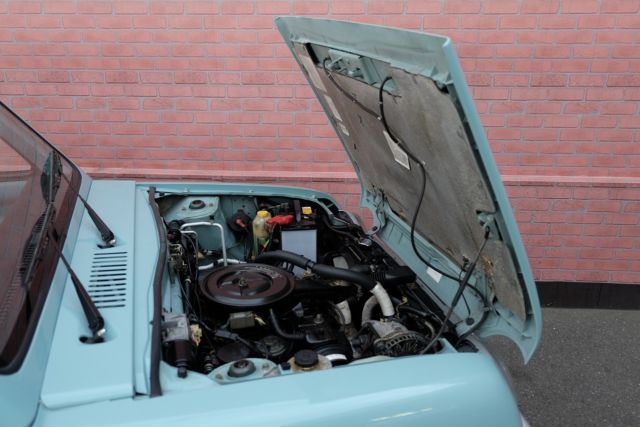 1990 Blue Nissan Pao Hatchback