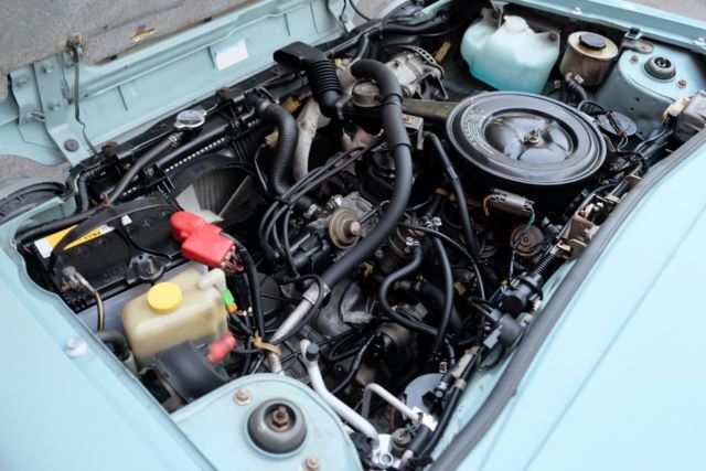 1990 Blue Nissan Pao Hatchback