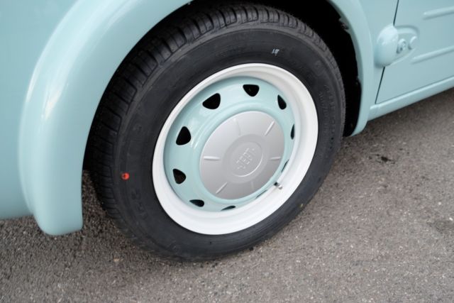 1990 Blue Nissan Pao Hatchback