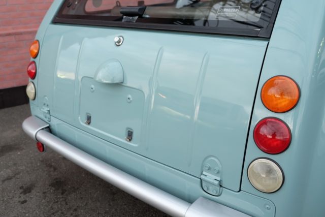 1990 Blue Nissan Pao Hatchback