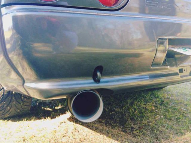 1990 Gun Grey Metallic Nissan GT-R