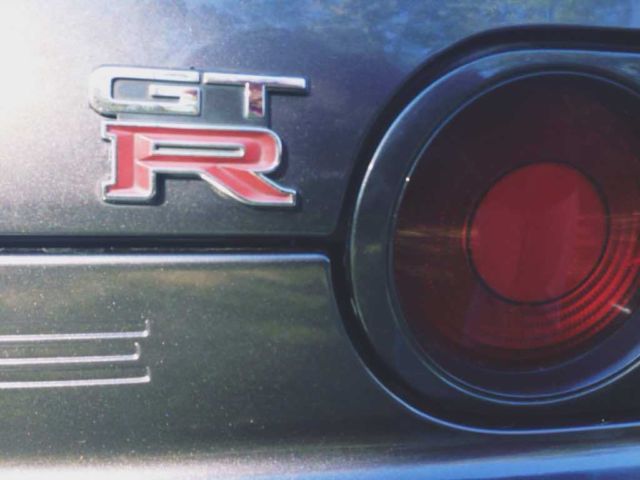 1990 Gun Grey Metallic Nissan GT-R