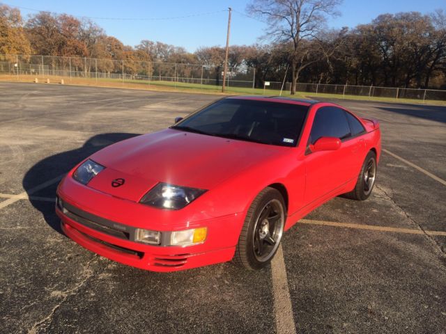 1990 Red Nissan 300ZX Coupe