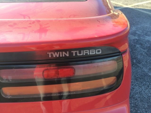 1990 Red Nissan 300ZX Coupe