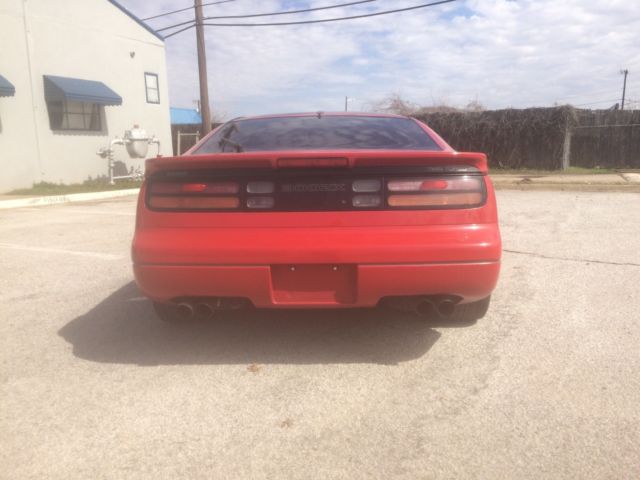 1990 Red Nissan 300ZX Coupe