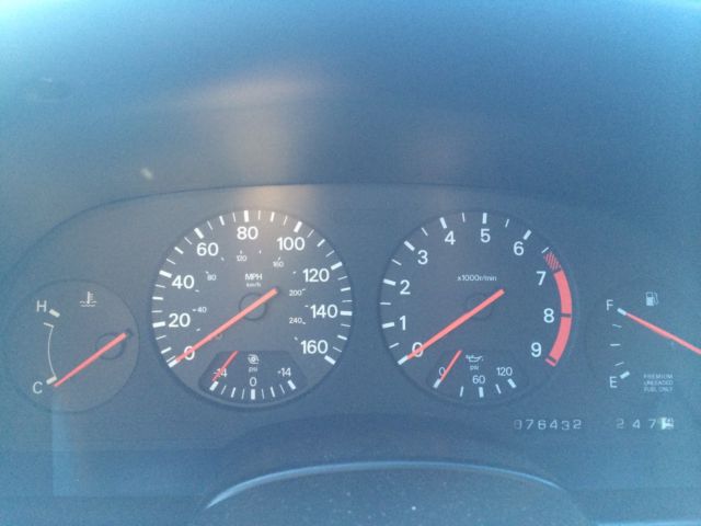 1990 Red Nissan 300ZX Coupe