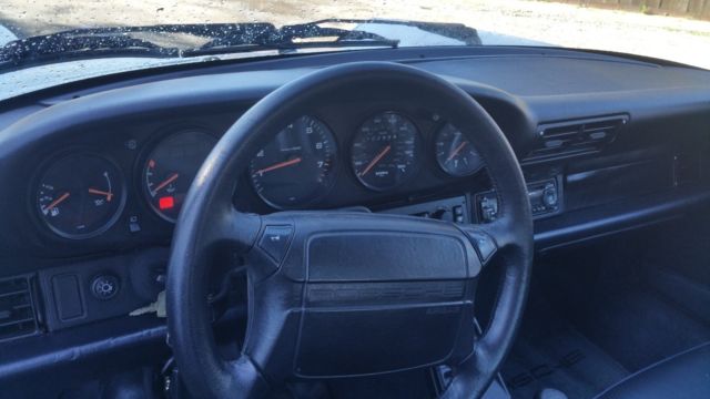 1990 White Porsche 911 Coupe