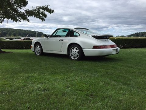 1990 White Porsche 964 Coupe
