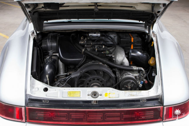 1990 Special Order Metallic Silver Porsche 911 Coupe