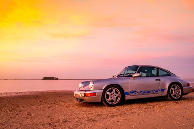 1990 Special Order Metallic Silver Porsche 911 Coupe