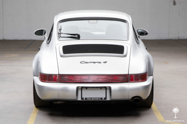 1990 Special Order Metallic Silver Porsche 911 Coupe