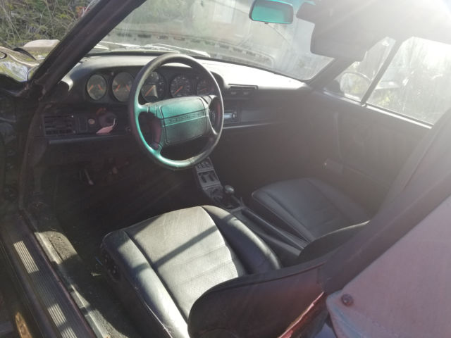 1990 Black Porsche 911