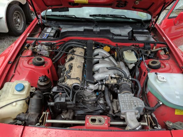 1990 Red Porsche 944