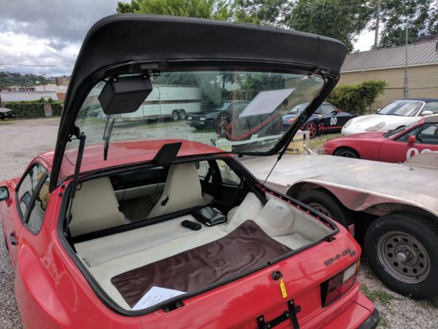 1990 Red Porsche 944