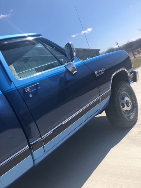 1990 Blue Dodge Ram 2500