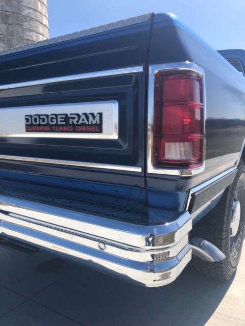 1990 Blue Dodge Ram 2500