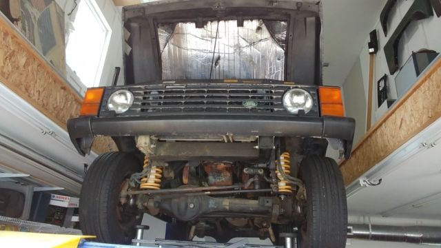 1990 Gray Land Rover Range Rover