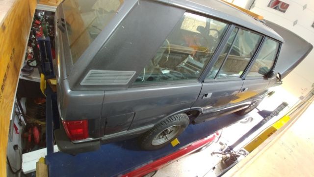 1990 Gray Land Rover Range Rover