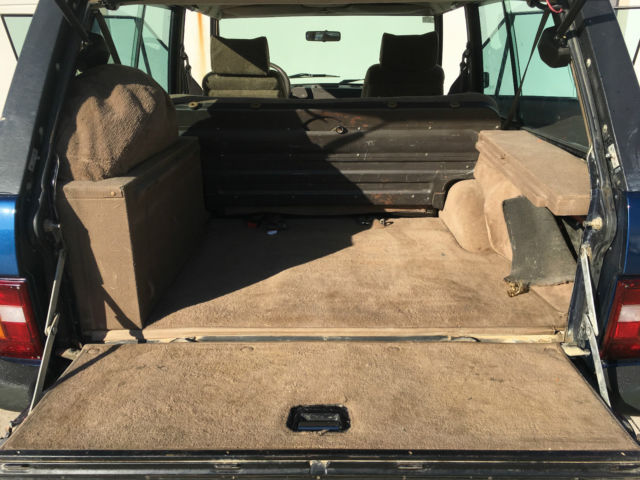 1990 Blue Land Rover Range Rover Coupe