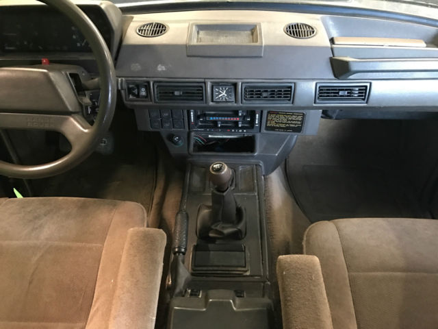 1990 Blue Land Rover Range Rover Coupe