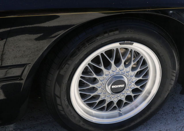 1990 Black Mazda RX-7 Convertible