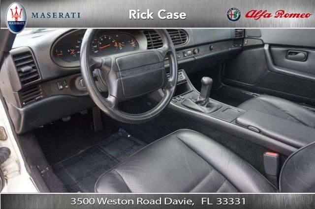 1990 White Porsche 944 Convertible