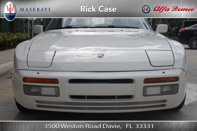 1990 White Porsche 944 Convertible
